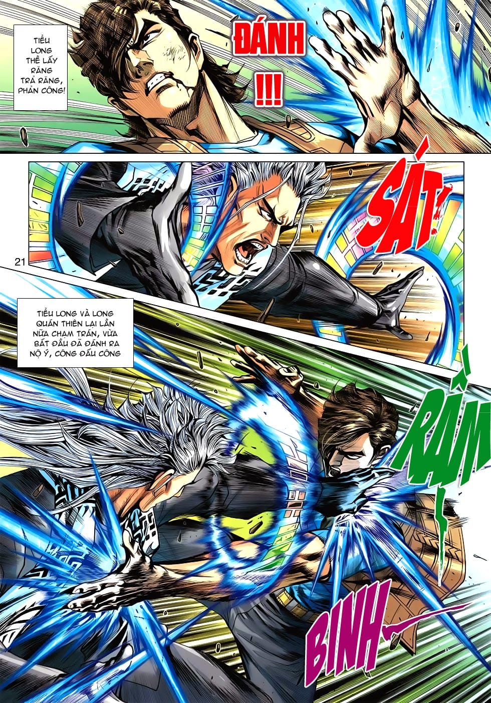 Truyện Tranh Tân Tác Long Hổ Môn trang 4