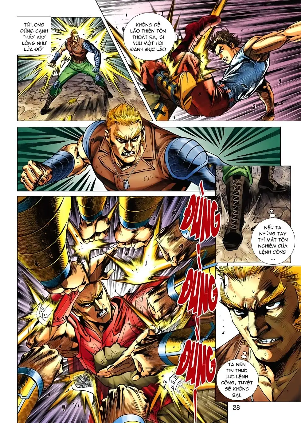 Truyện Tranh Tân Tác Long Hổ Môn trang 4