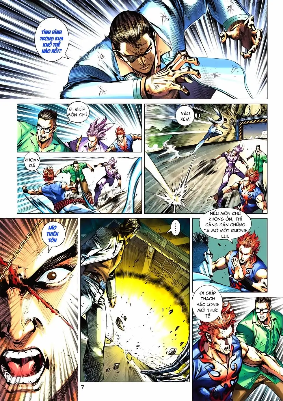 Truyện Tranh Tân Tác Long Hổ Môn trang 4