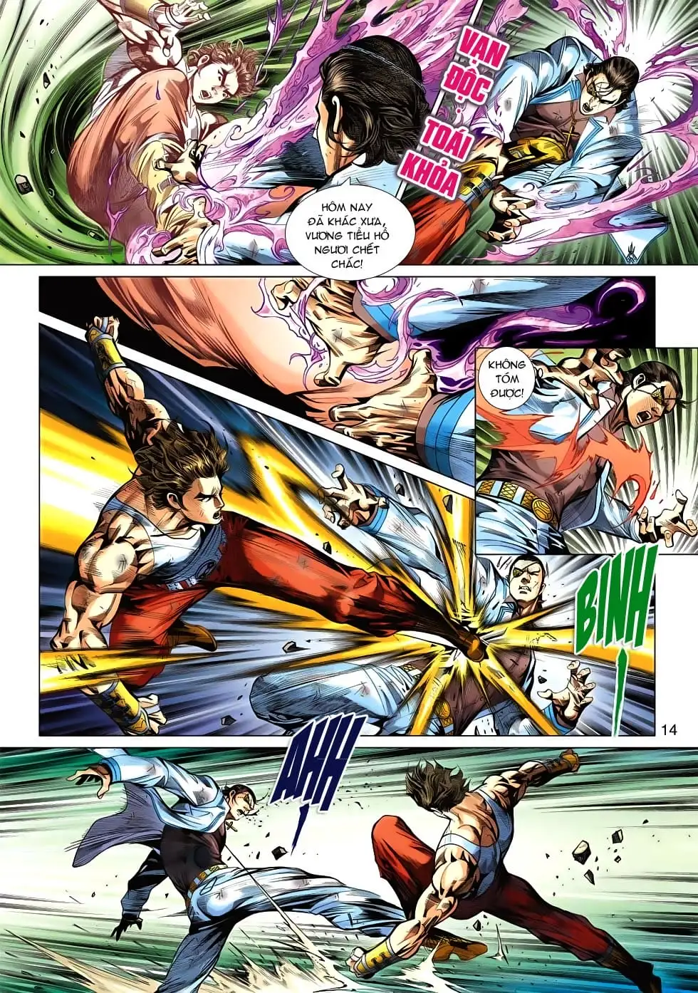 Truyện Tranh Tân Tác Long Hổ Môn trang 4