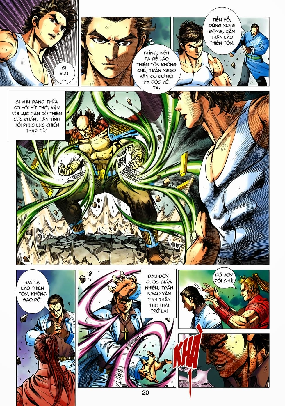 Truyện Tranh Tân Tác Long Hổ Môn trang 4