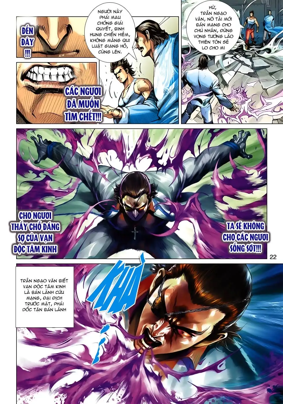 Truyện Tranh Tân Tác Long Hổ Môn trang 4