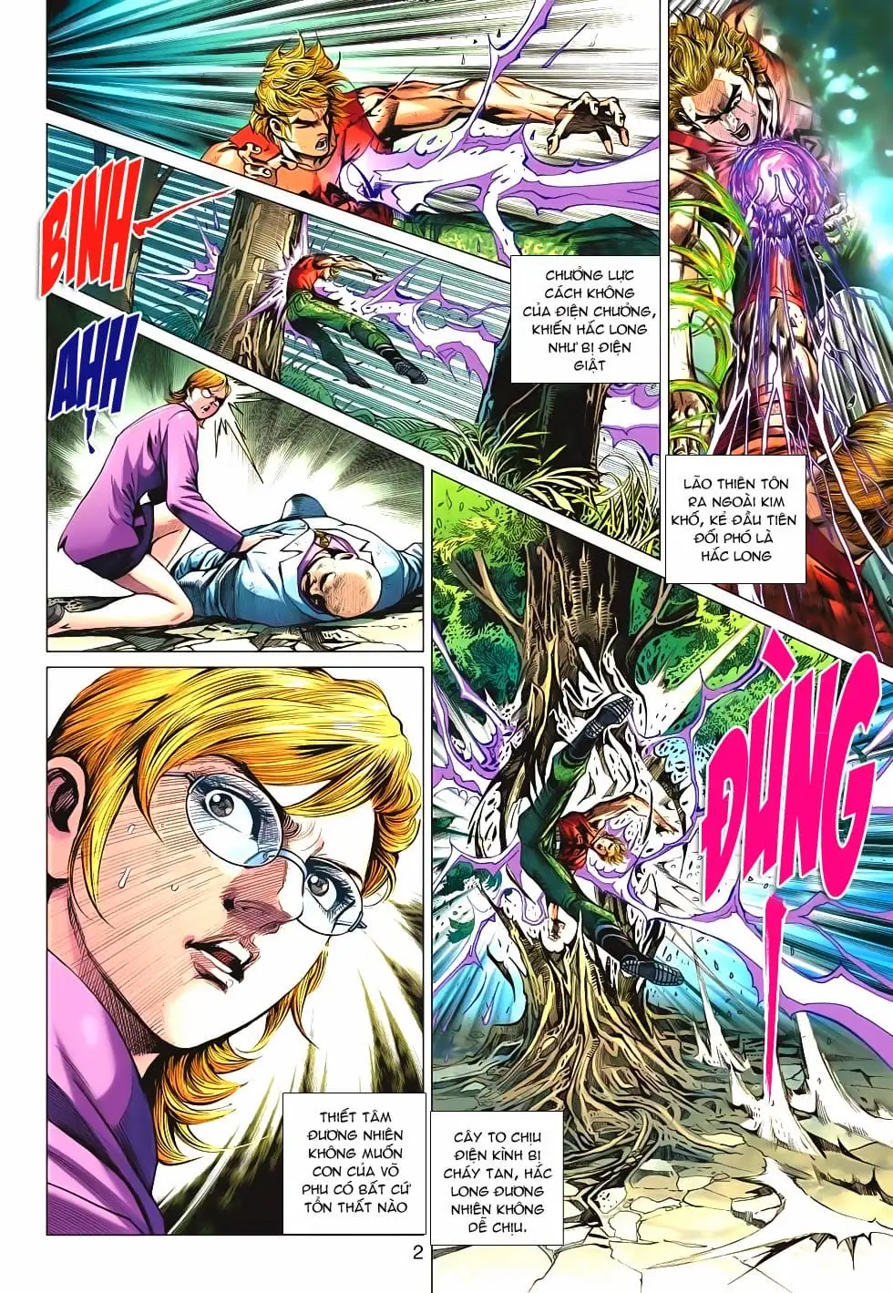 Truyện Tranh Tân Tác Long Hổ Môn trang 4