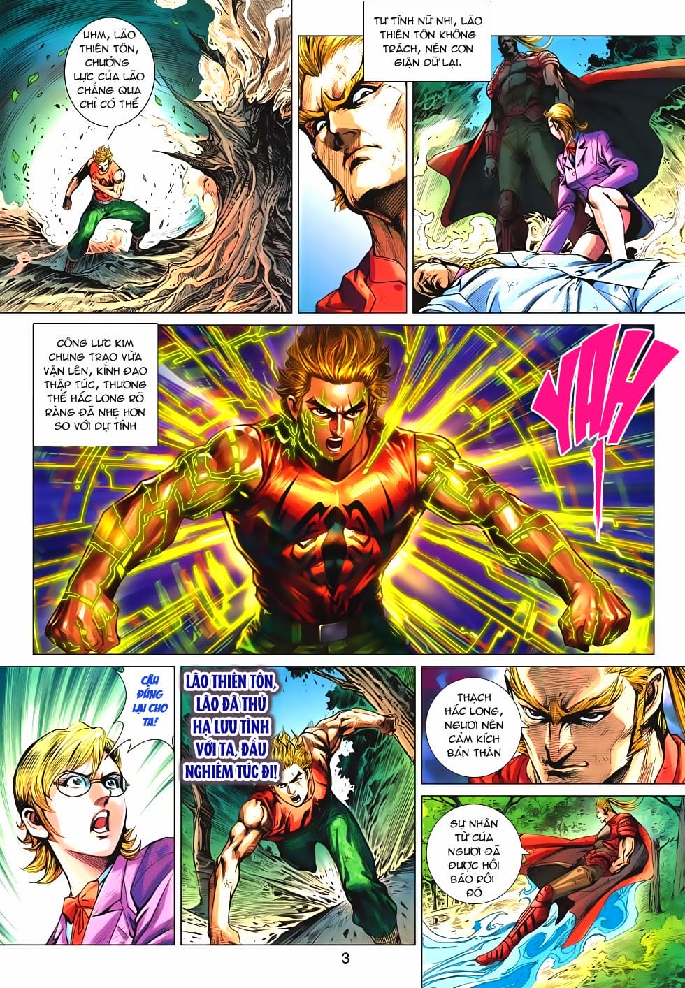 Truyện Tranh Tân Tác Long Hổ Môn trang 4