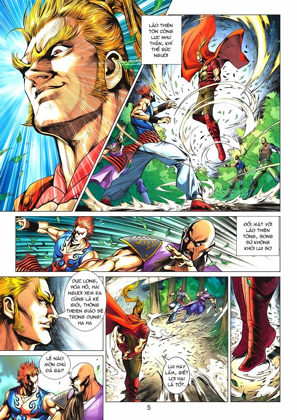Truyện Tranh Tân Tác Long Hổ Môn trang 4