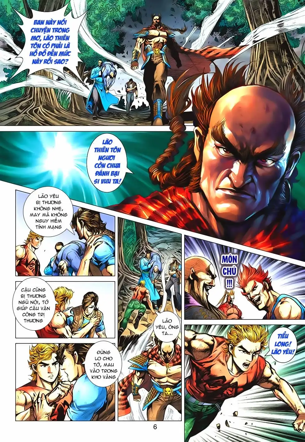Truyện Tranh Tân Tác Long Hổ Môn trang 4