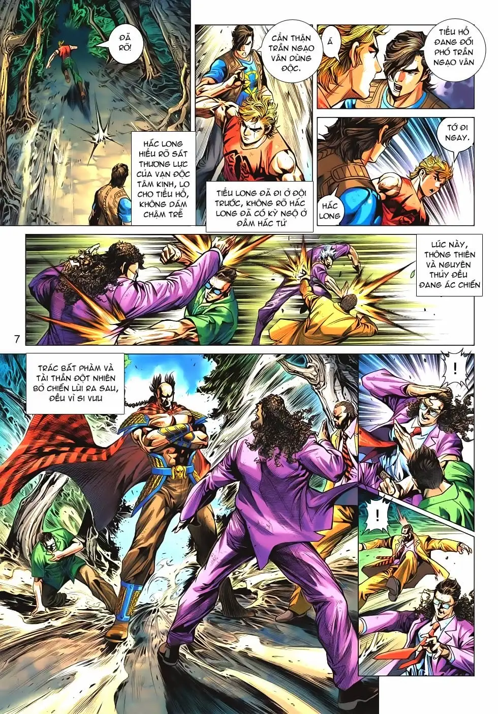 Truyện Tranh Tân Tác Long Hổ Môn trang 4