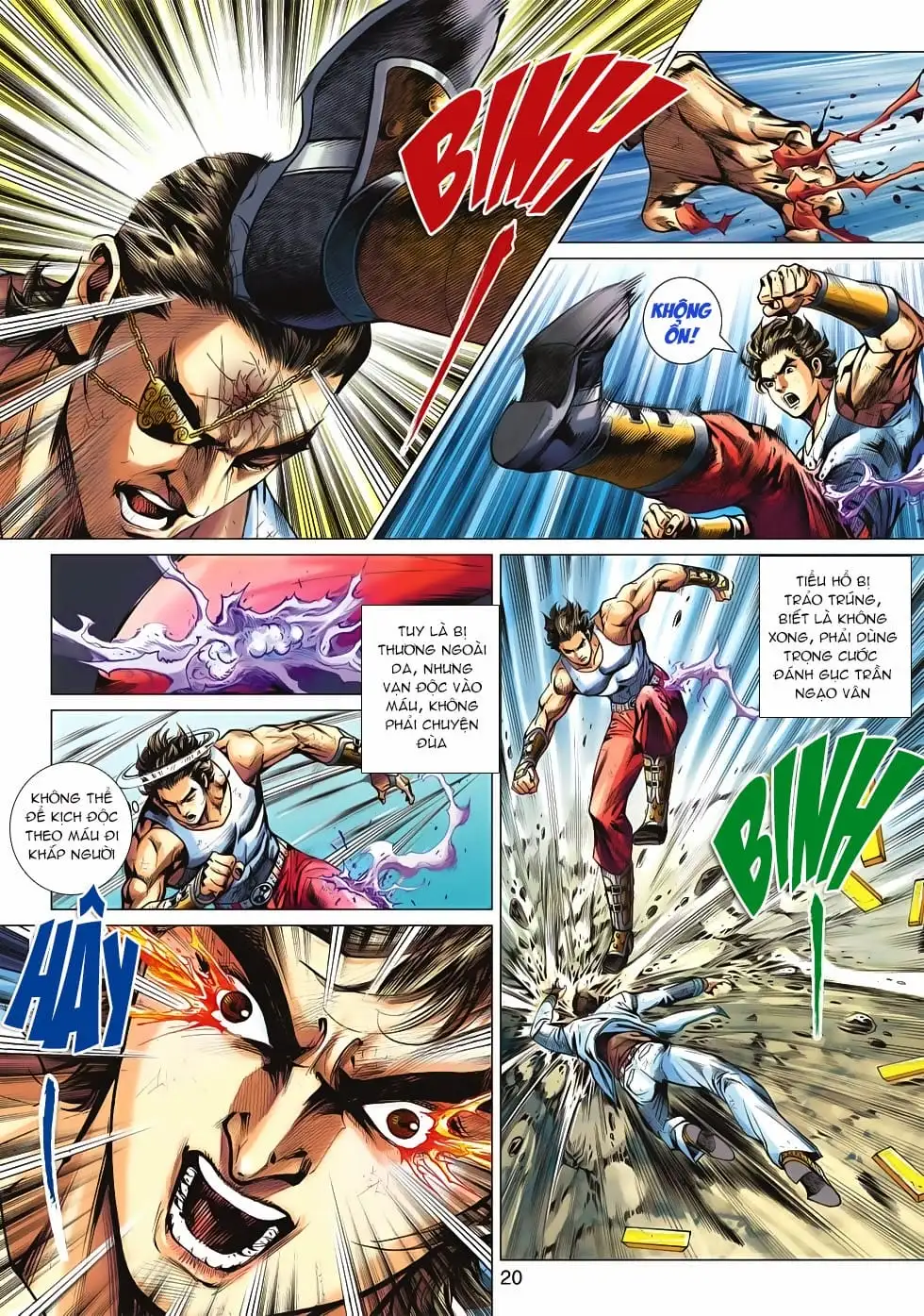 Truyện Tranh Tân Tác Long Hổ Môn trang 4