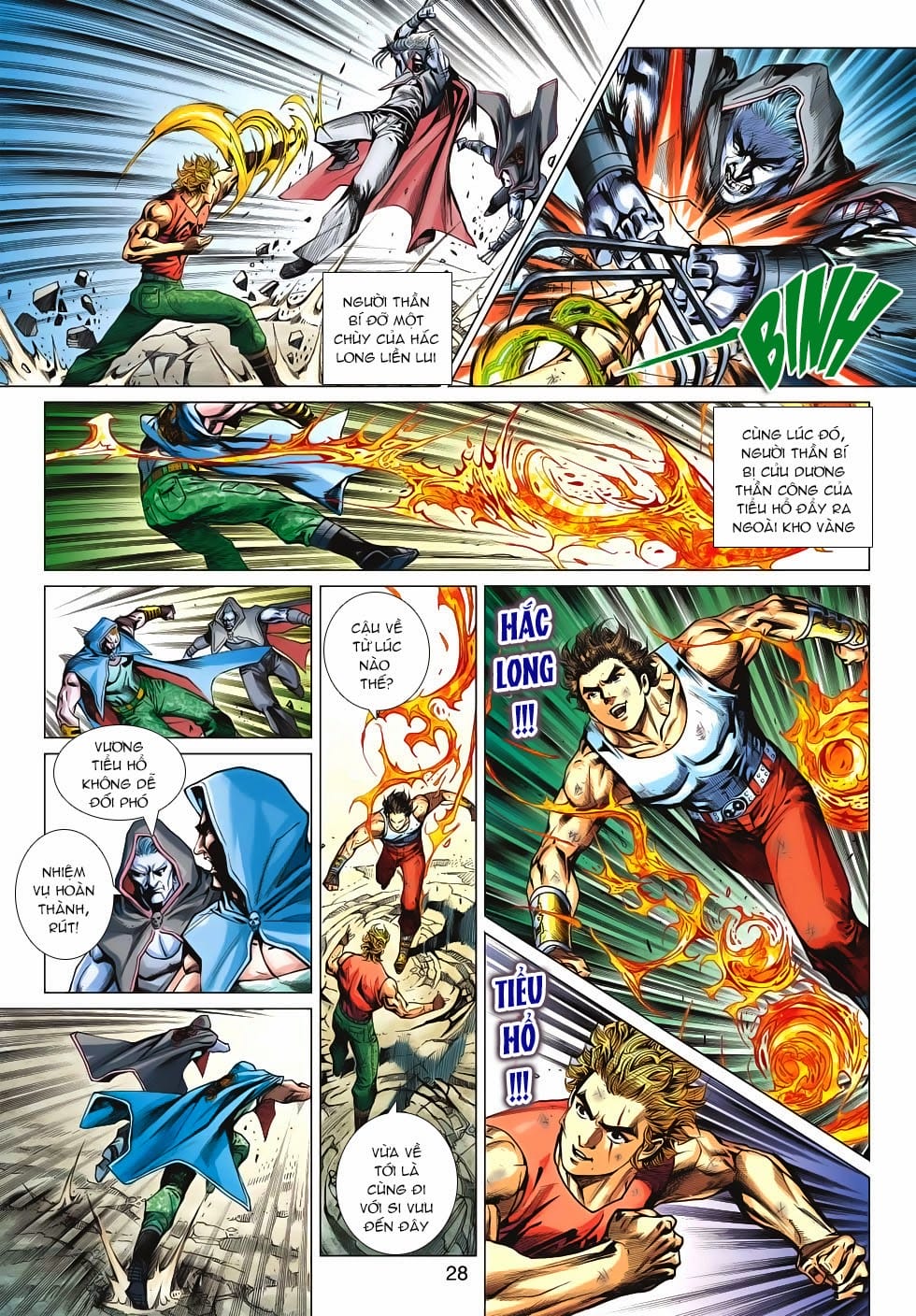 Truyện Tranh Tân Tác Long Hổ Môn trang 4