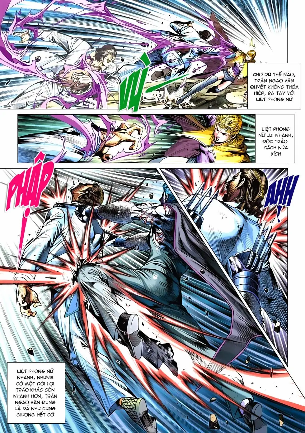 Truyện Tranh Tân Tác Long Hổ Môn trang 4