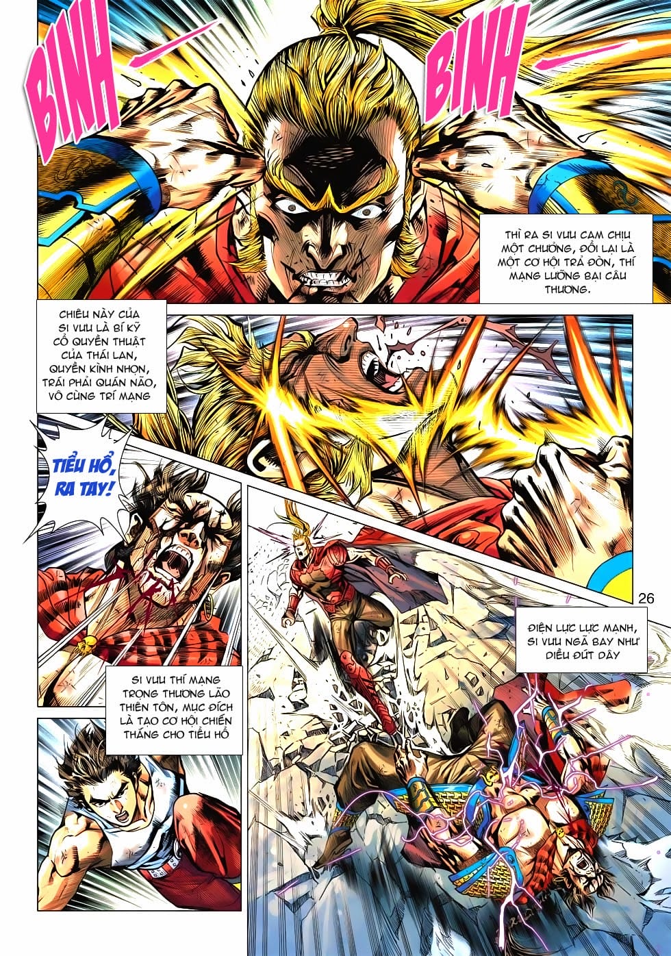 Truyện Tranh Tân Tác Long Hổ Môn trang 4