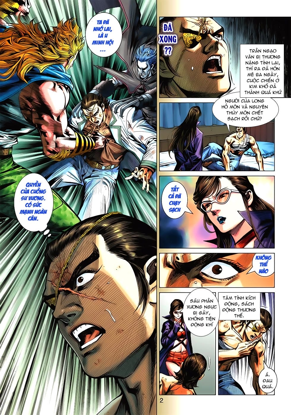 Truyện Tranh Tân Tác Long Hổ Môn trang 4