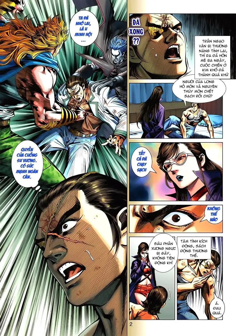 Truyện Tranh Tân Tác Long Hổ Môn trang 4