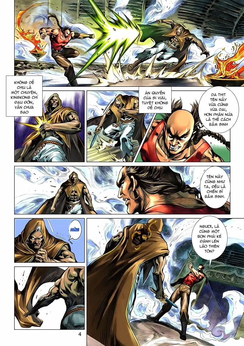 Truyện Tranh Tân Tác Long Hổ Môn trang 4