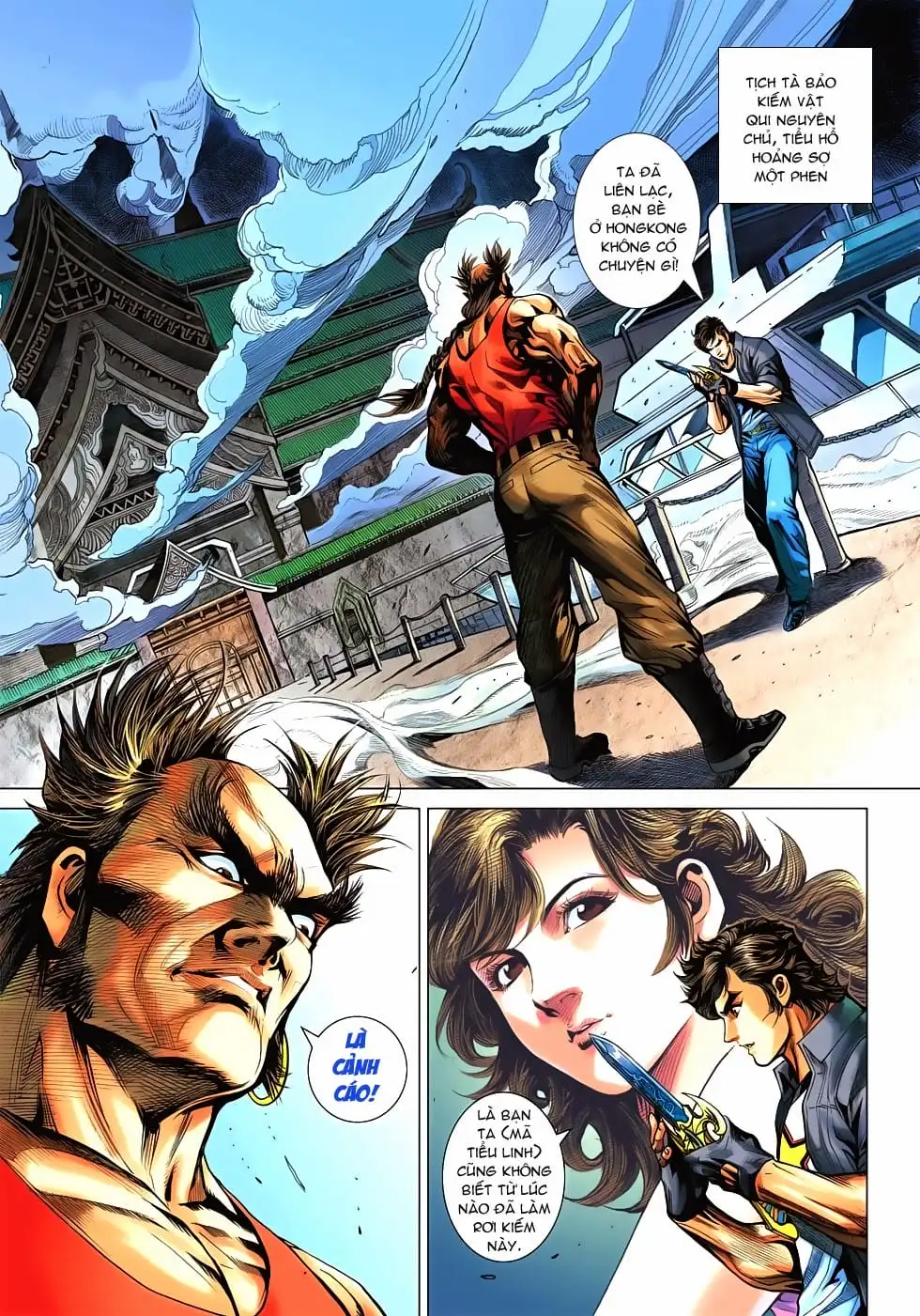 Truyện Tranh Tân Tác Long Hổ Môn trang 4