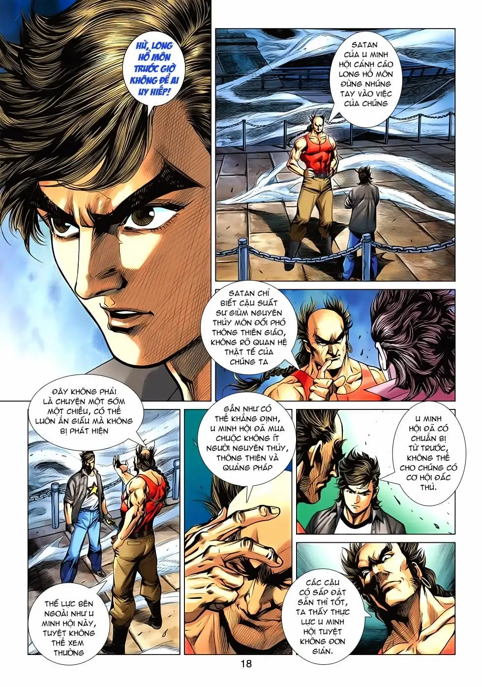 Truyện Tranh Tân Tác Long Hổ Môn trang 4