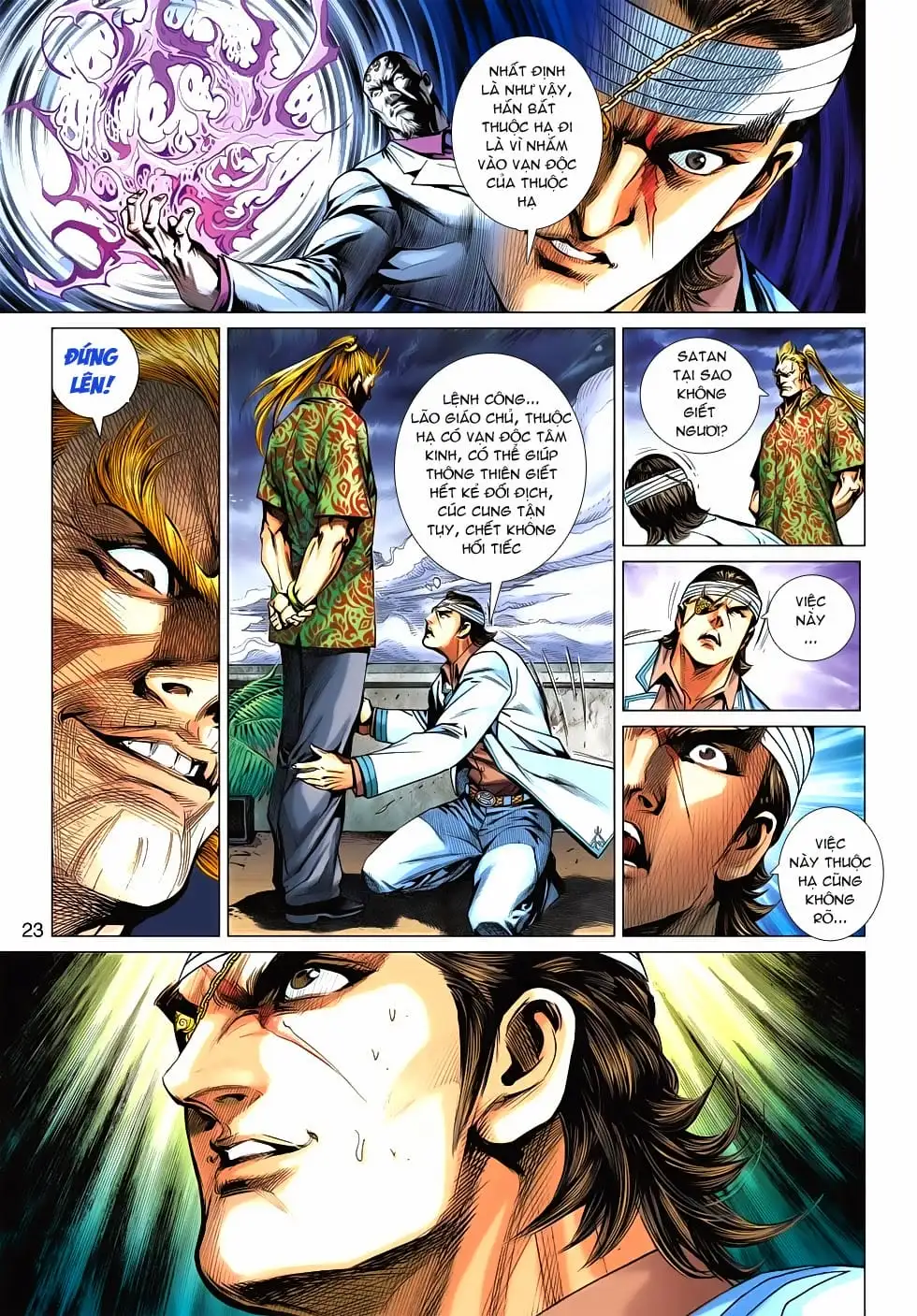 Truyện Tranh Tân Tác Long Hổ Môn trang 4