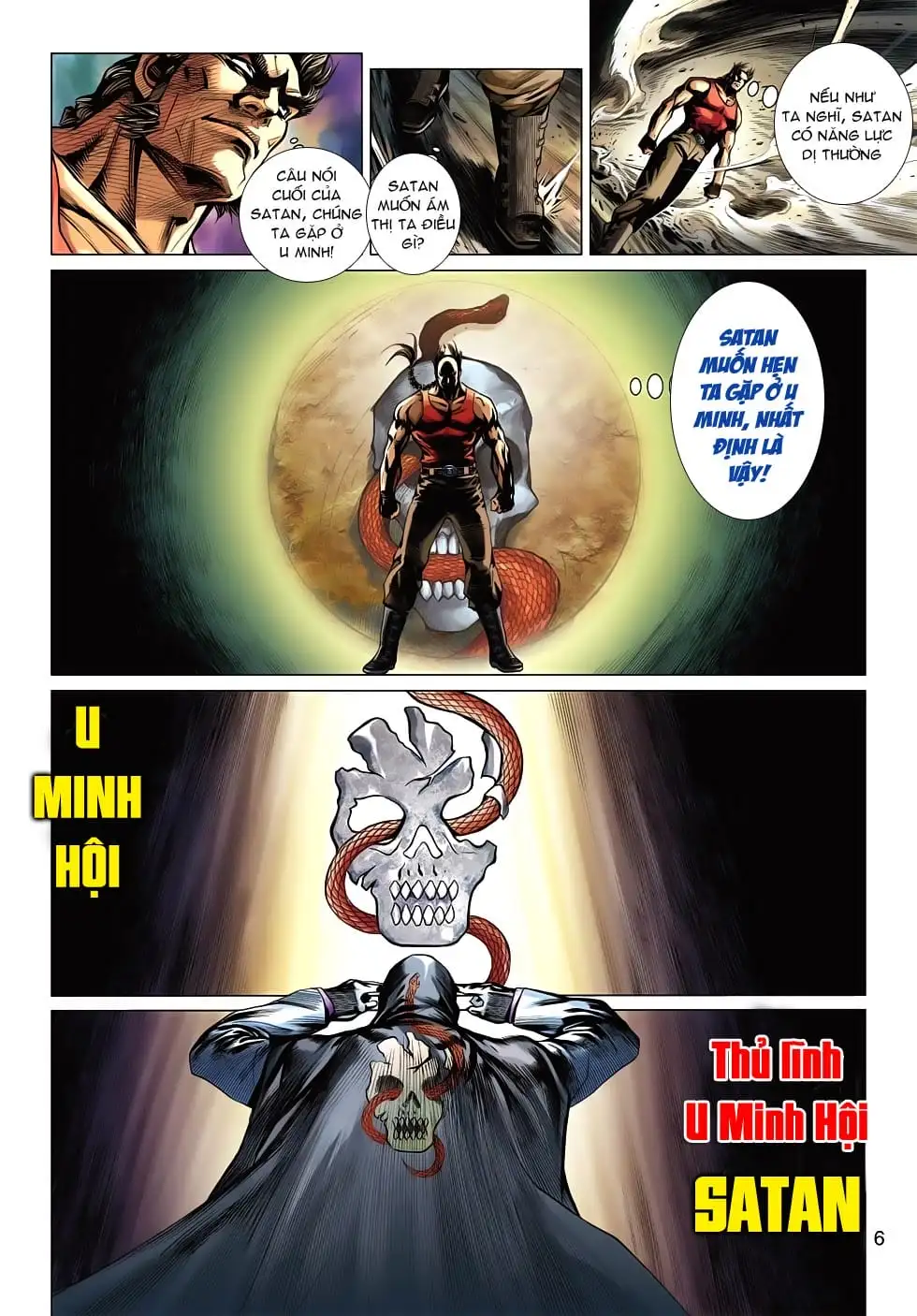 Truyện Tranh Tân Tác Long Hổ Môn trang 4