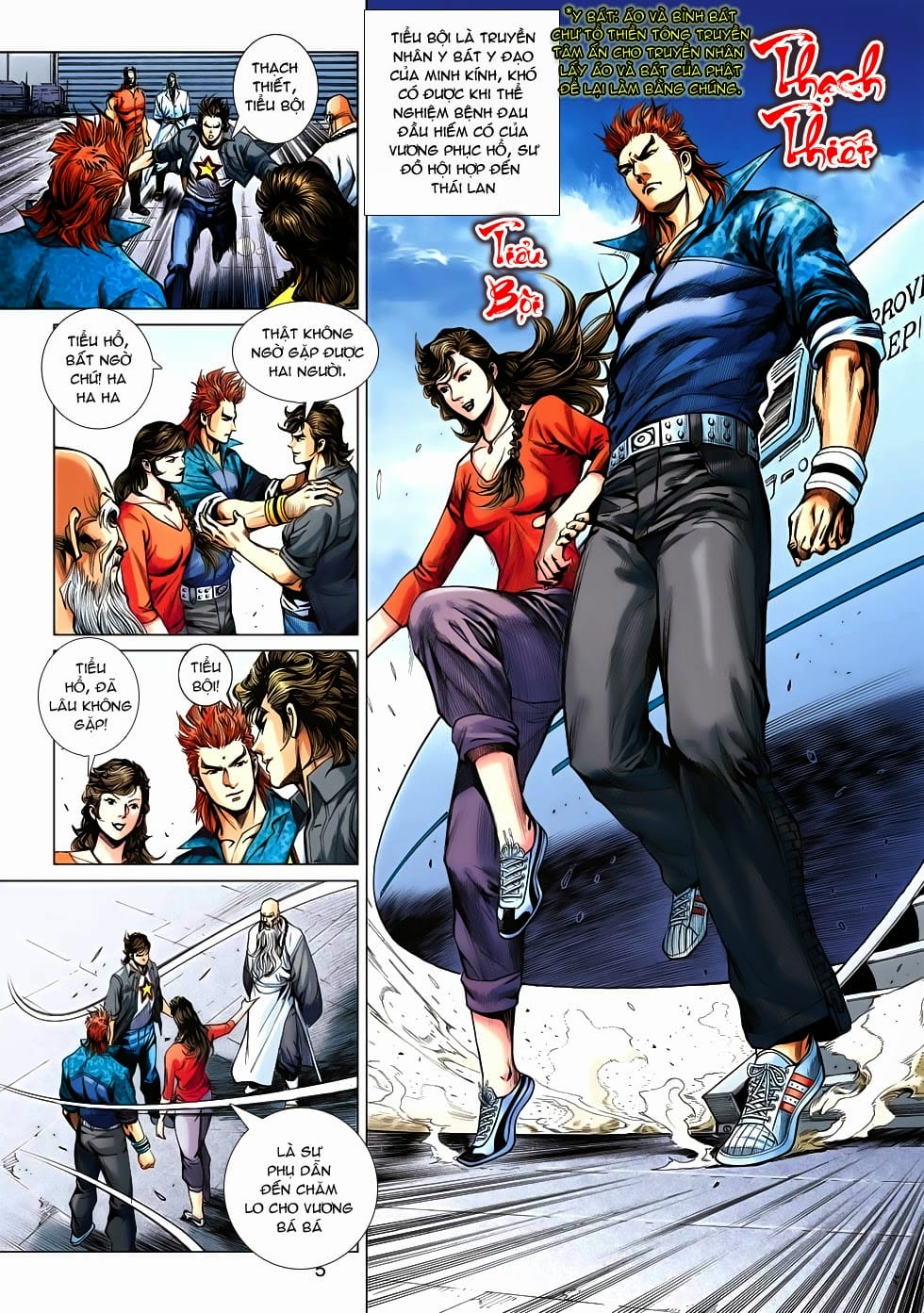 Truyện Tranh Tân Tác Long Hổ Môn trang 4