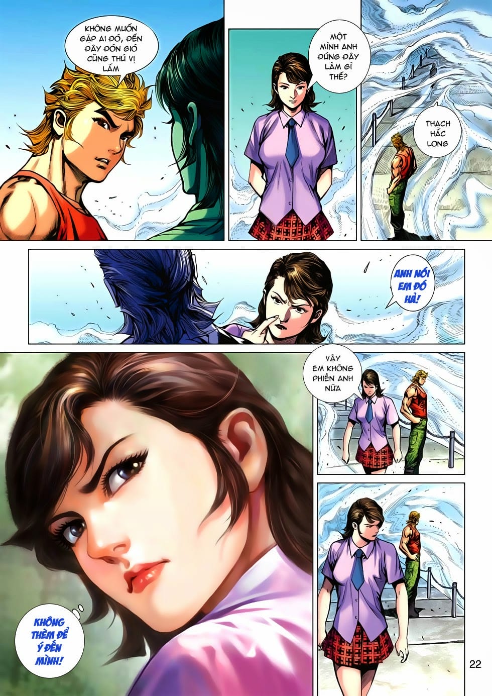 Truyện Tranh Tân Tác Long Hổ Môn trang 4