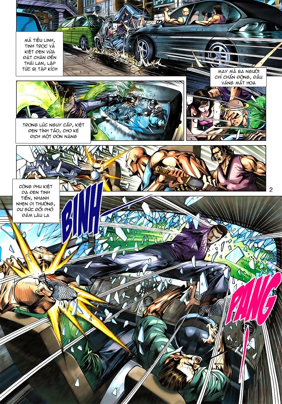 Truyện Tranh Tân Tác Long Hổ Môn trang 4