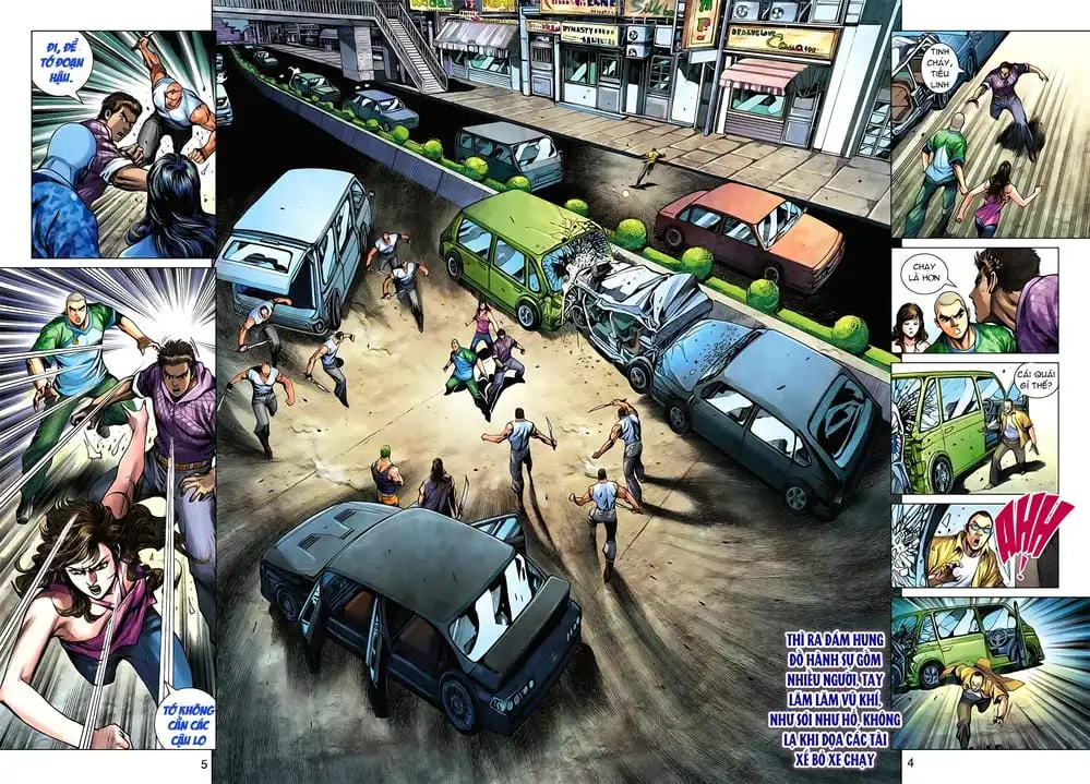Truyện Tranh Tân Tác Long Hổ Môn trang 4