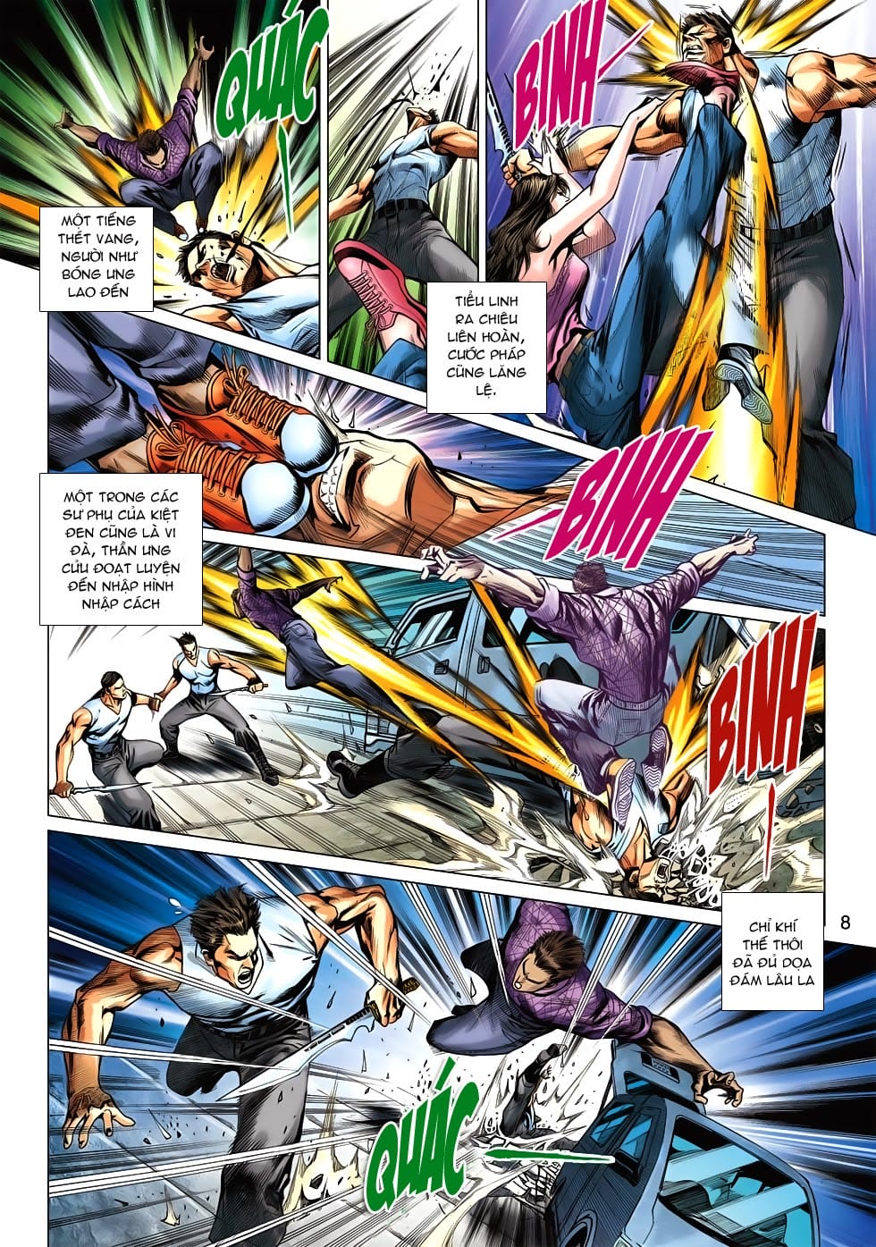 Truyện Tranh Tân Tác Long Hổ Môn trang 4