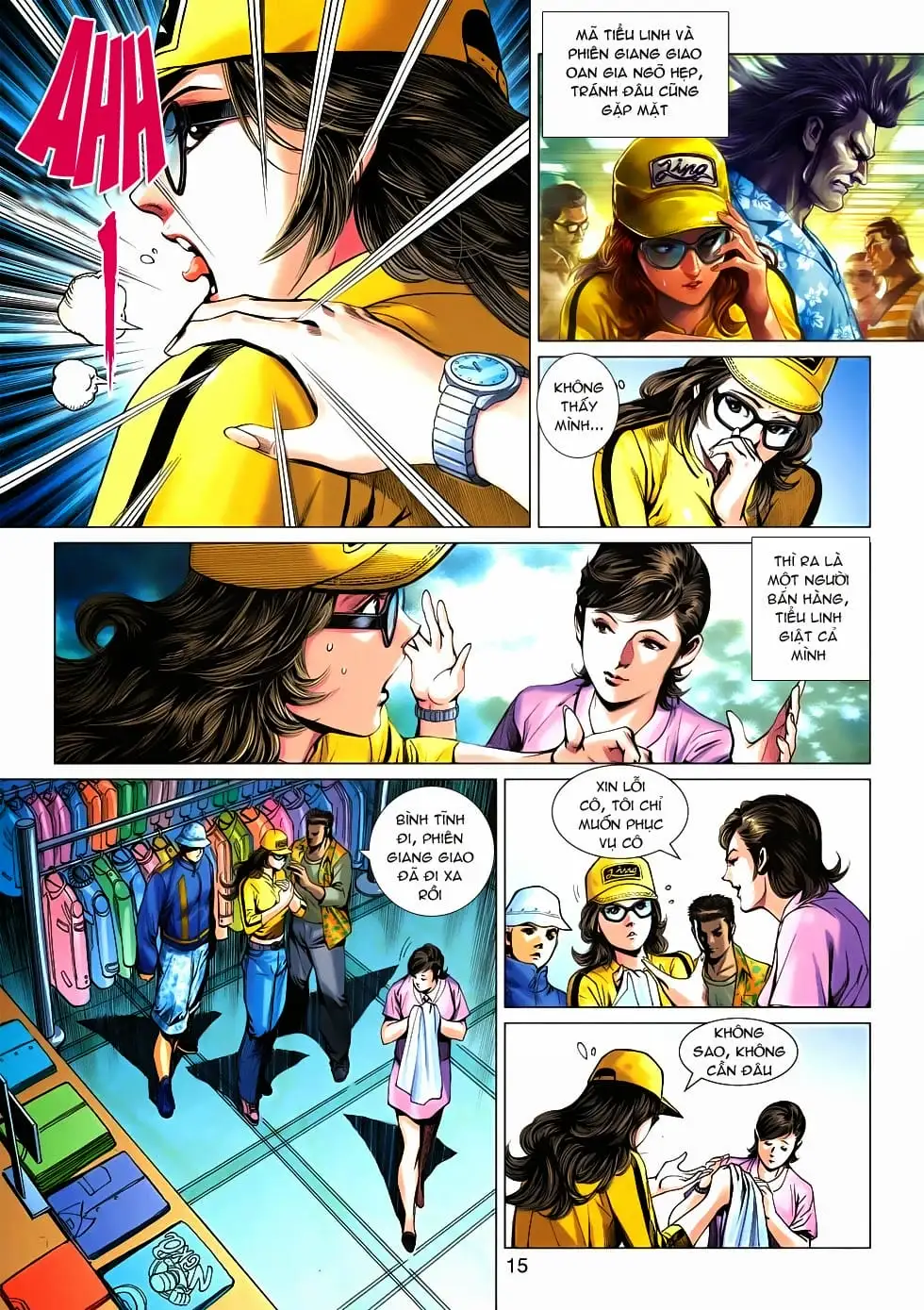 Truyện Tranh Tân Tác Long Hổ Môn trang 4