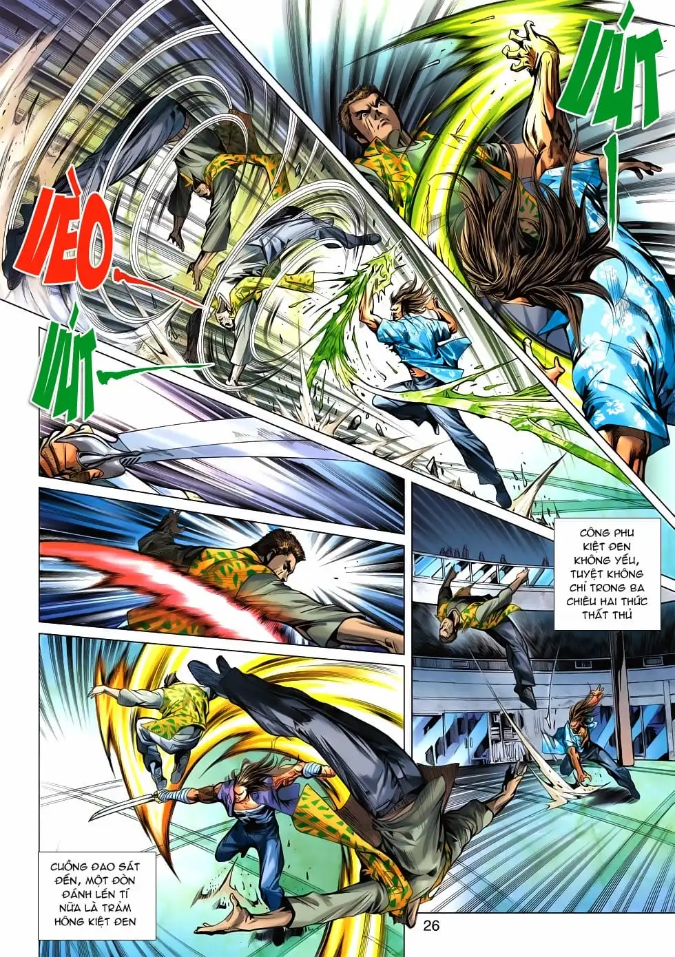 Truyện Tranh Tân Tác Long Hổ Môn trang 4