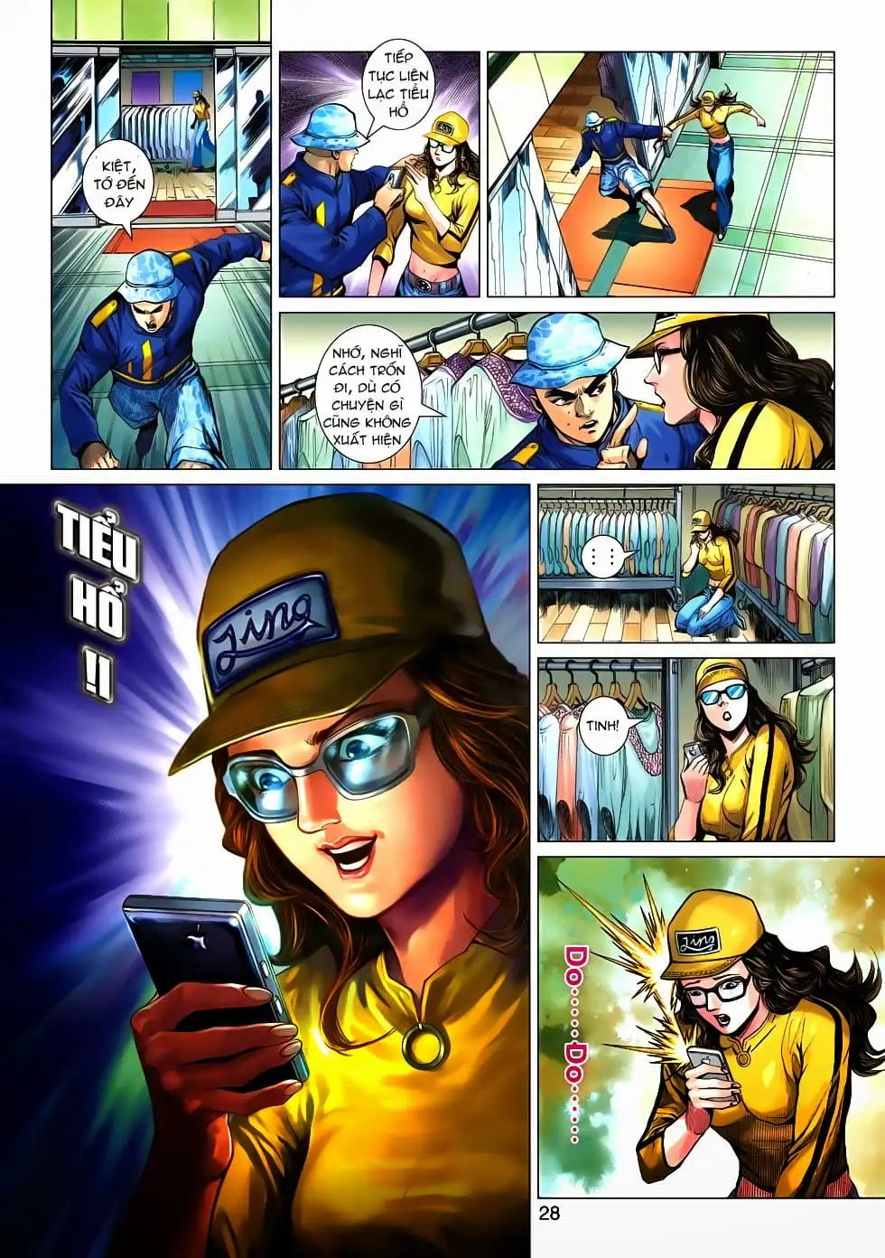 Truyện Tranh Tân Tác Long Hổ Môn trang 4