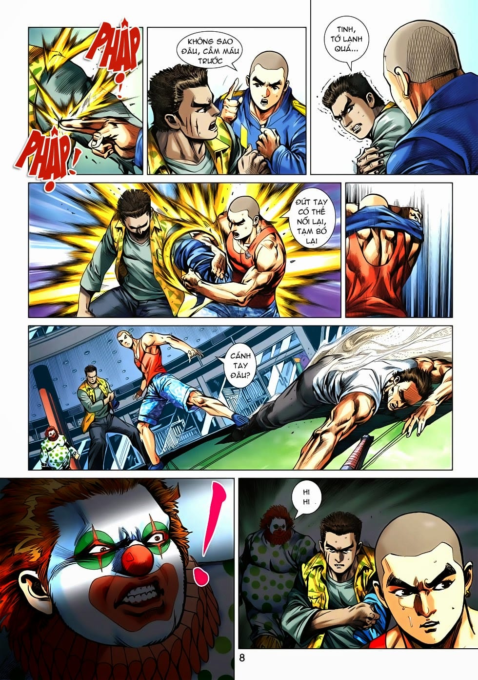 Truyện Tranh Tân Tác Long Hổ Môn trang 4