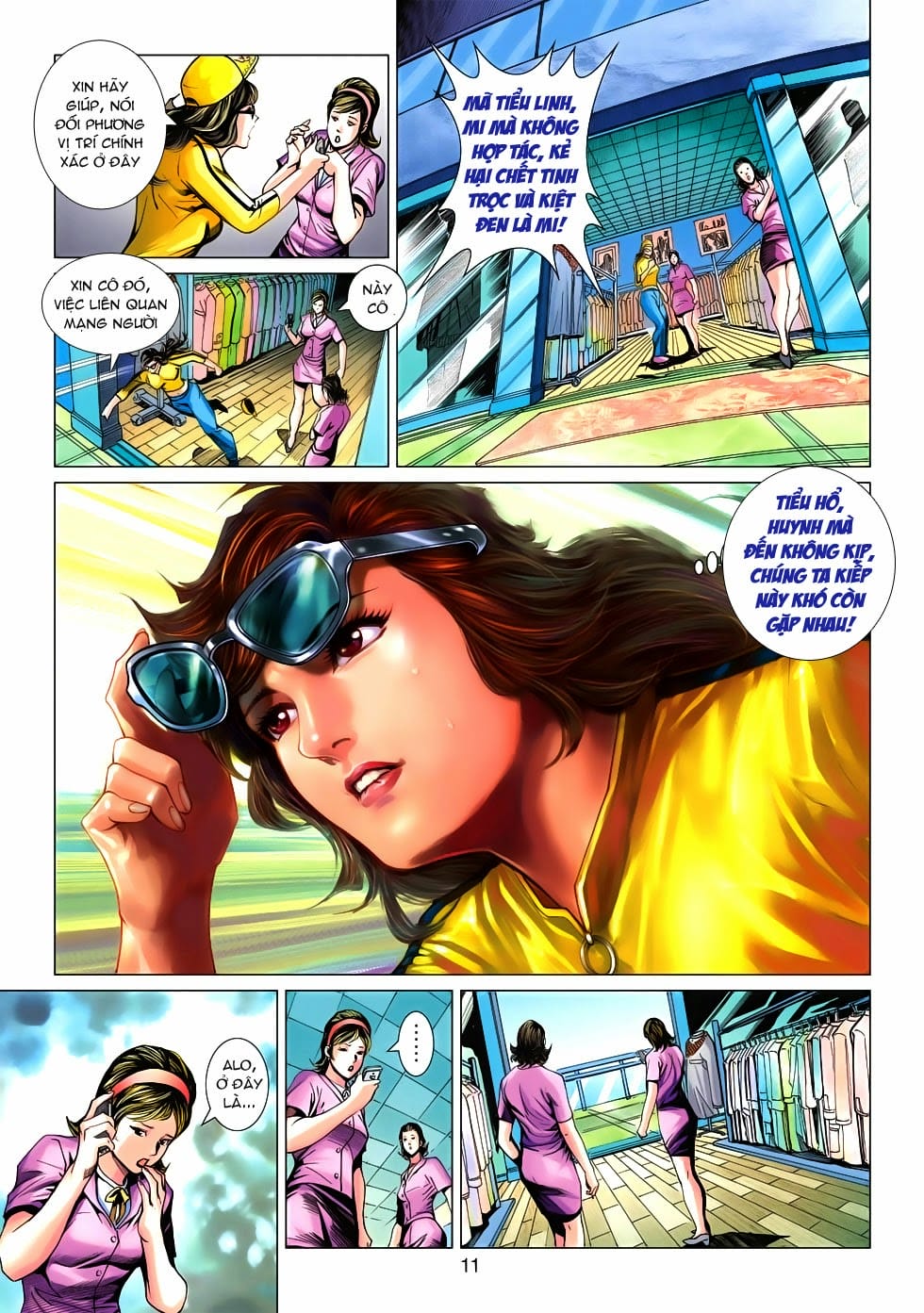 Truyện Tranh Tân Tác Long Hổ Môn trang 4