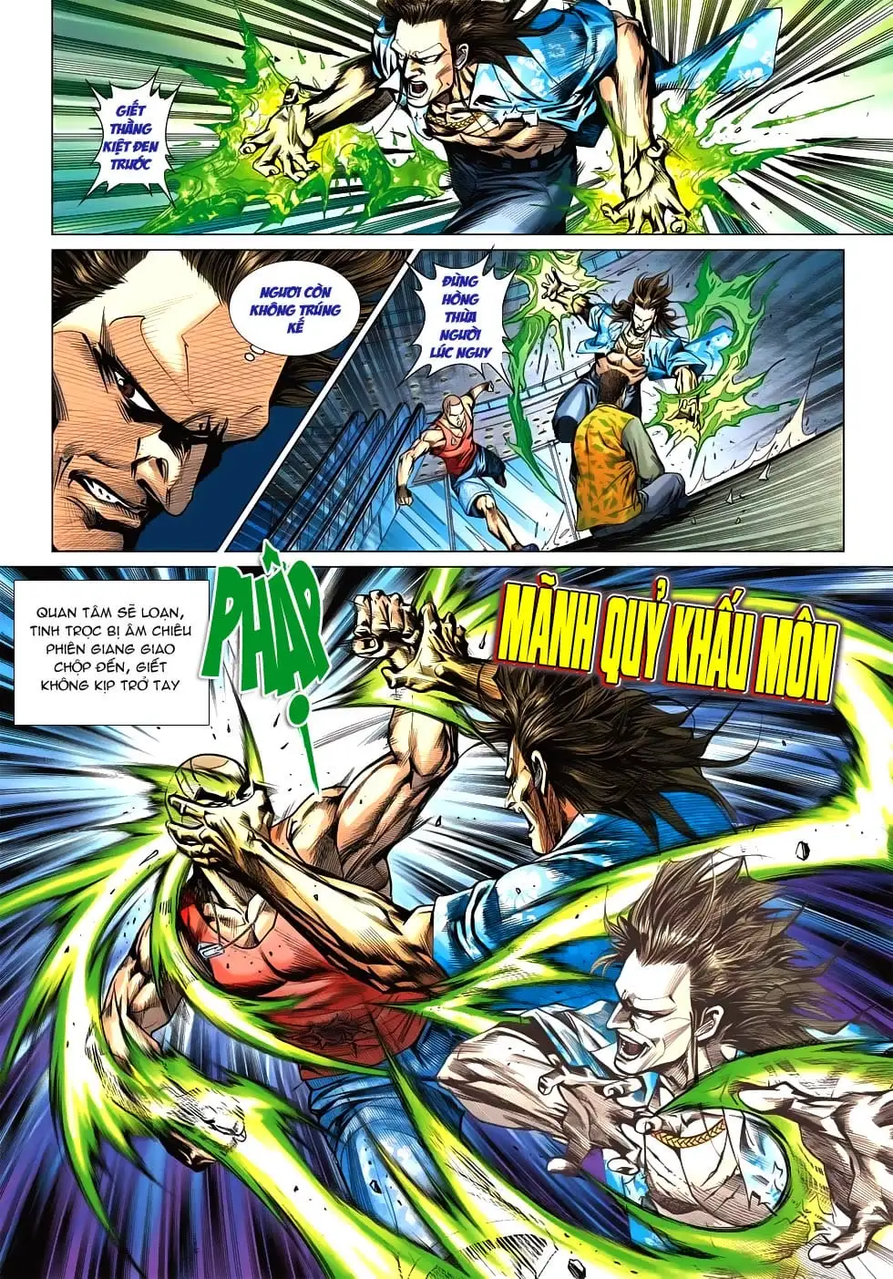 Truyện Tranh Tân Tác Long Hổ Môn trang 4