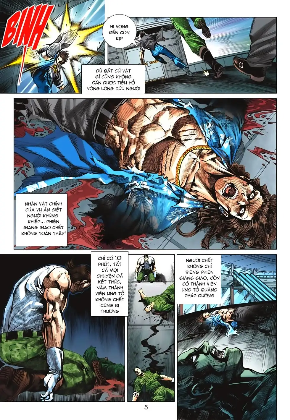 Truyện Tranh Tân Tác Long Hổ Môn trang 4