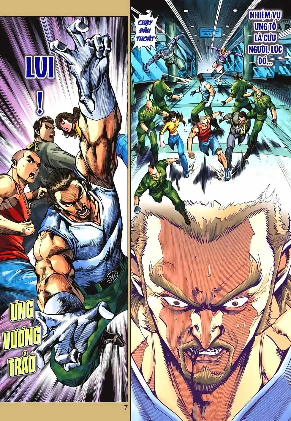 Truyện Tranh Tân Tác Long Hổ Môn trang 4