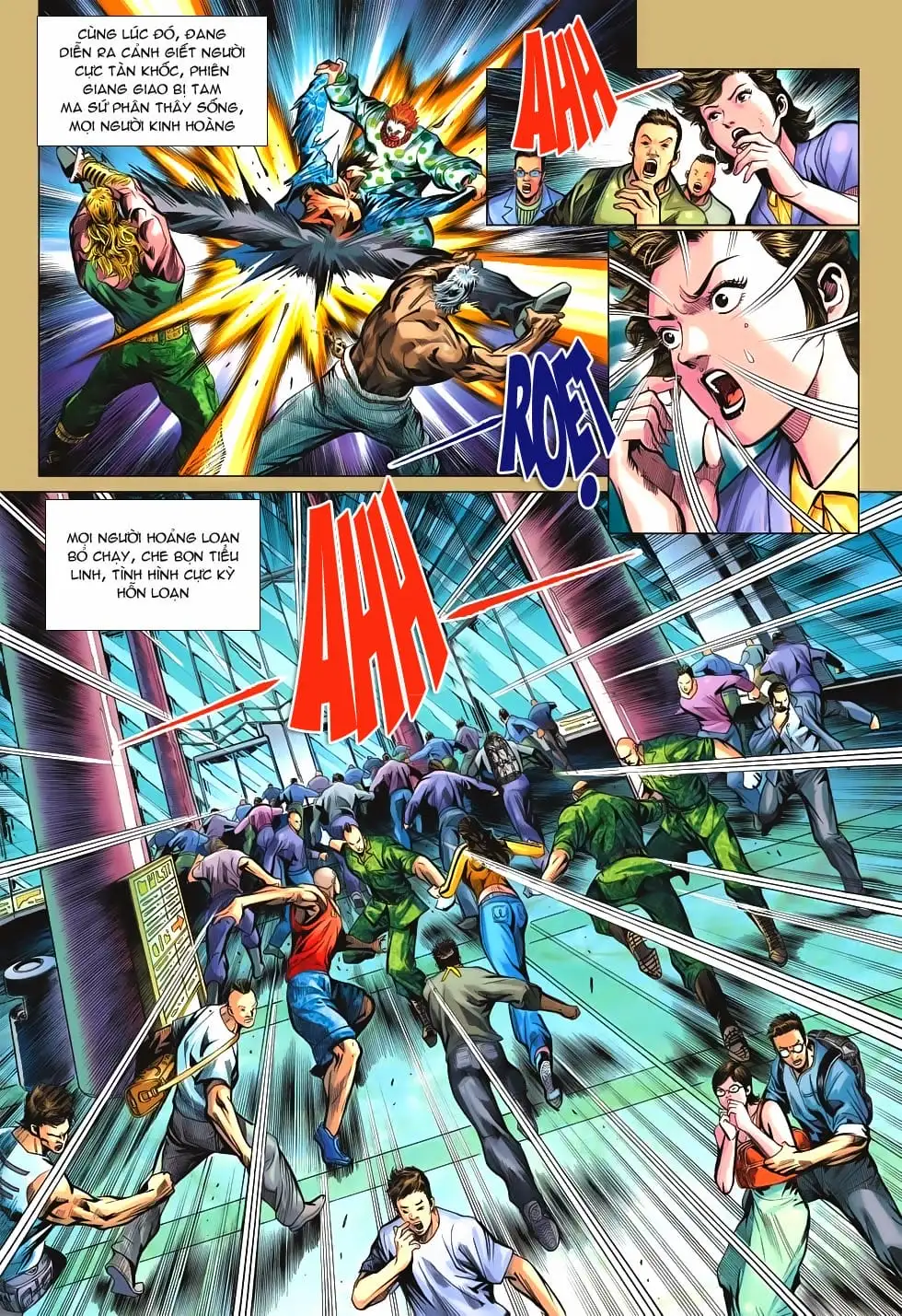 Truyện Tranh Tân Tác Long Hổ Môn trang 4