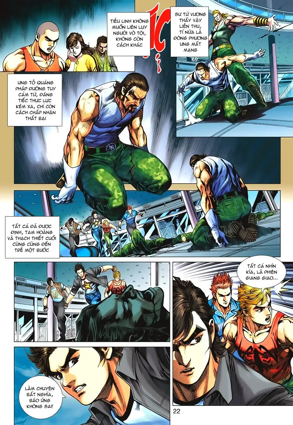 Truyện Tranh Tân Tác Long Hổ Môn trang 4