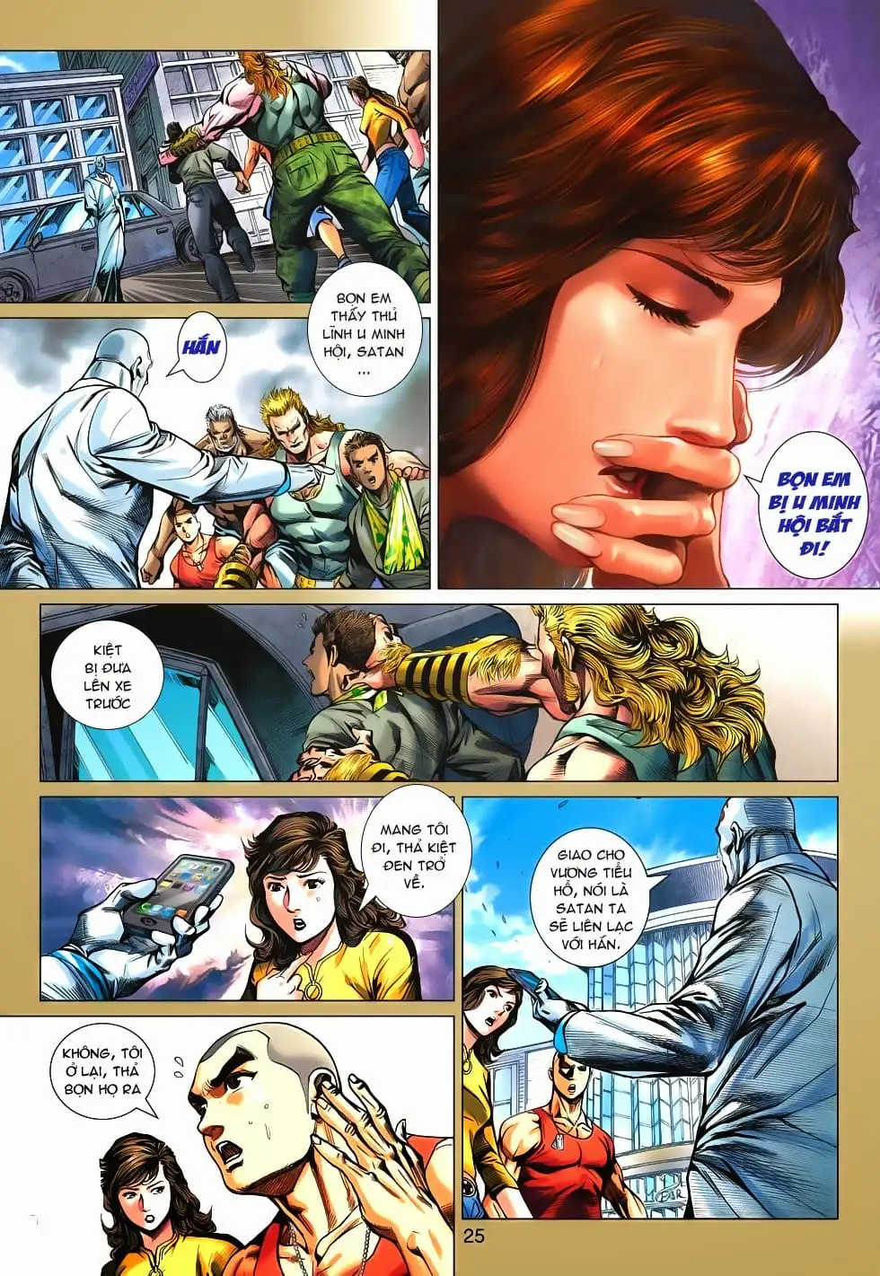 Truyện Tranh Tân Tác Long Hổ Môn trang 4