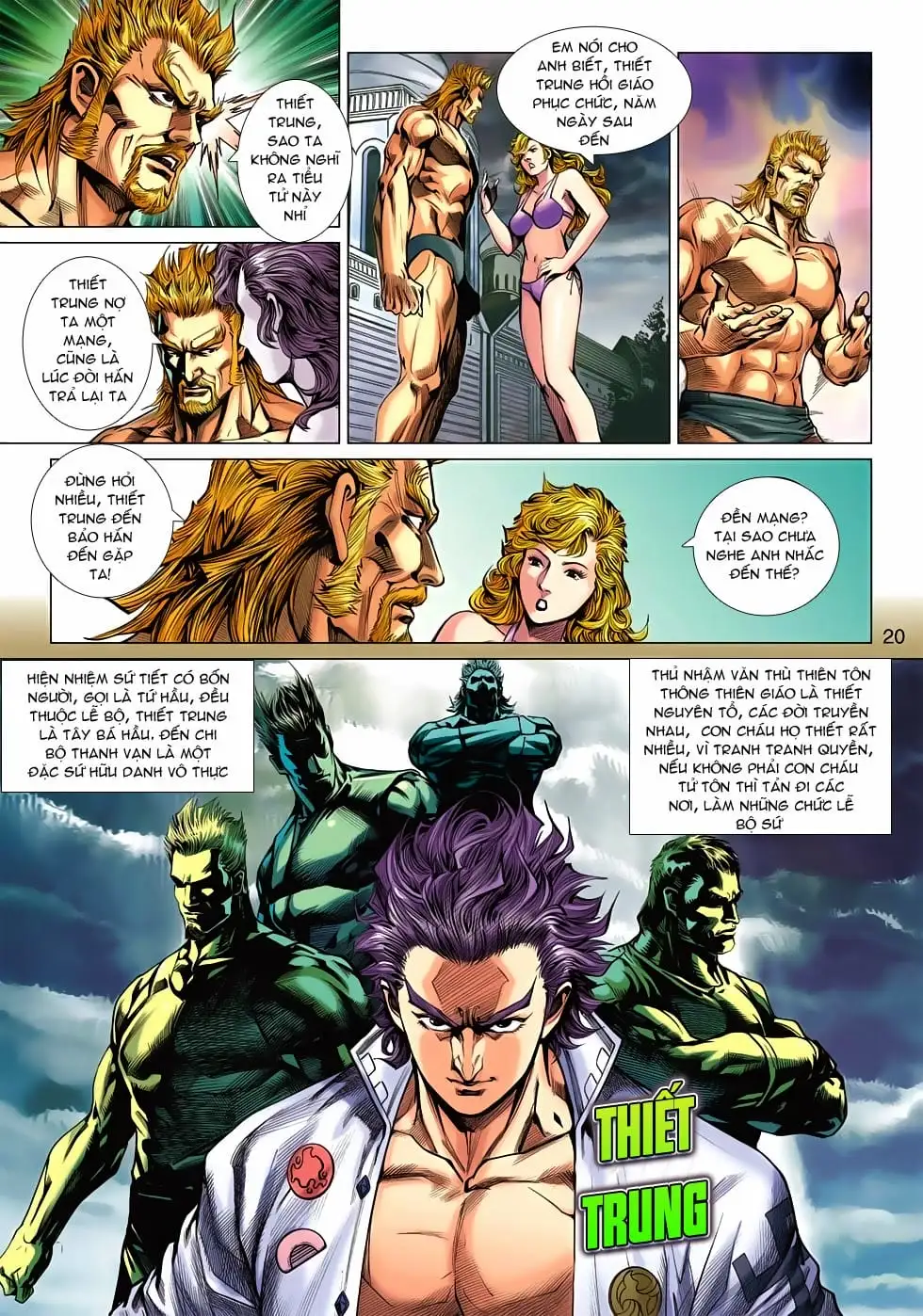 Truyện Tranh Tân Tác Long Hổ Môn trang 4