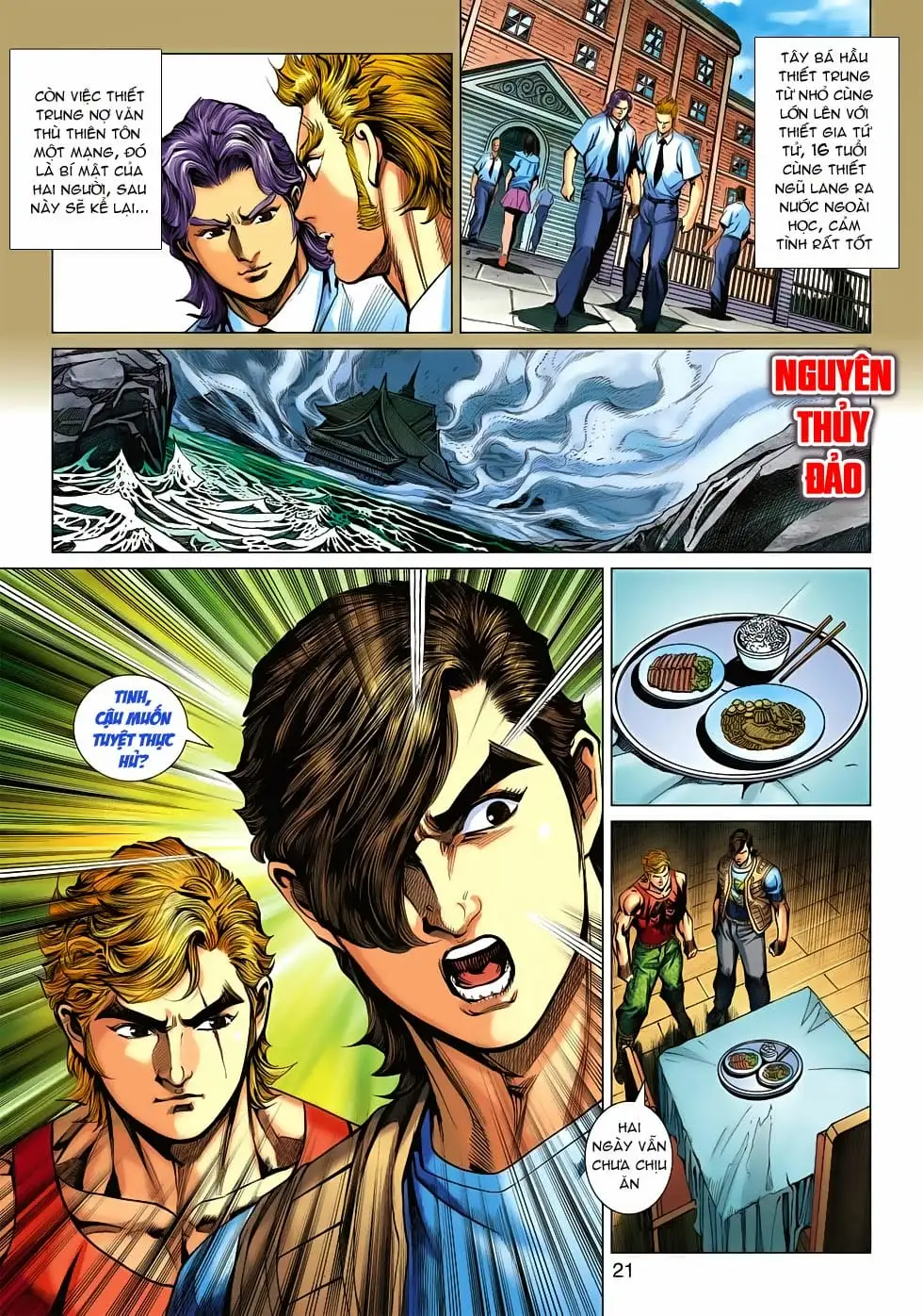 Truyện Tranh Tân Tác Long Hổ Môn trang 4