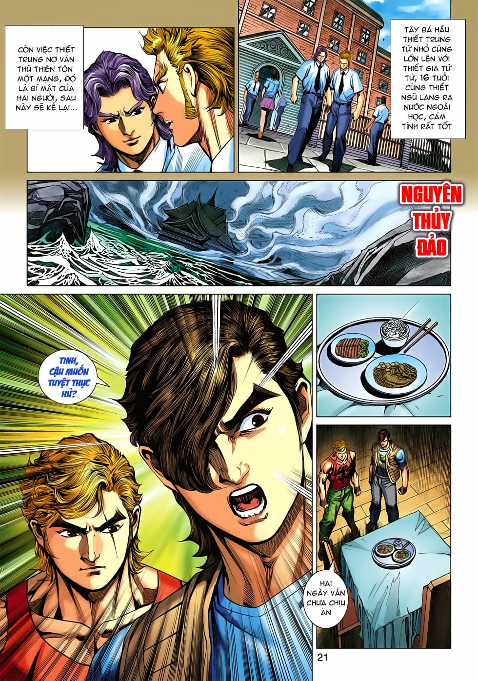 Truyện Tranh Tân Tác Long Hổ Môn trang 4