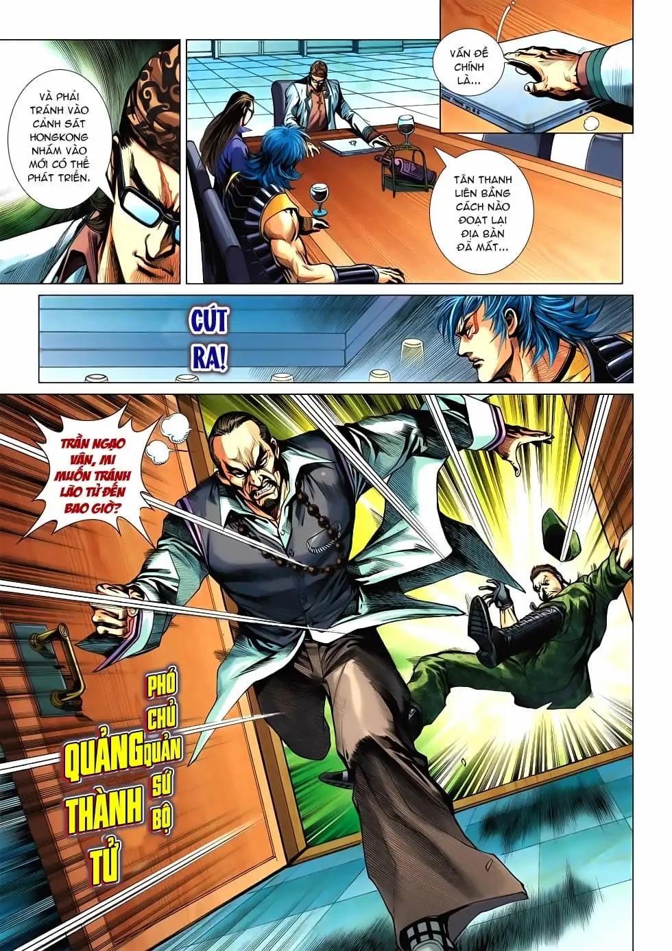 Truyện Tranh Tân Tác Long Hổ Môn trang 4
