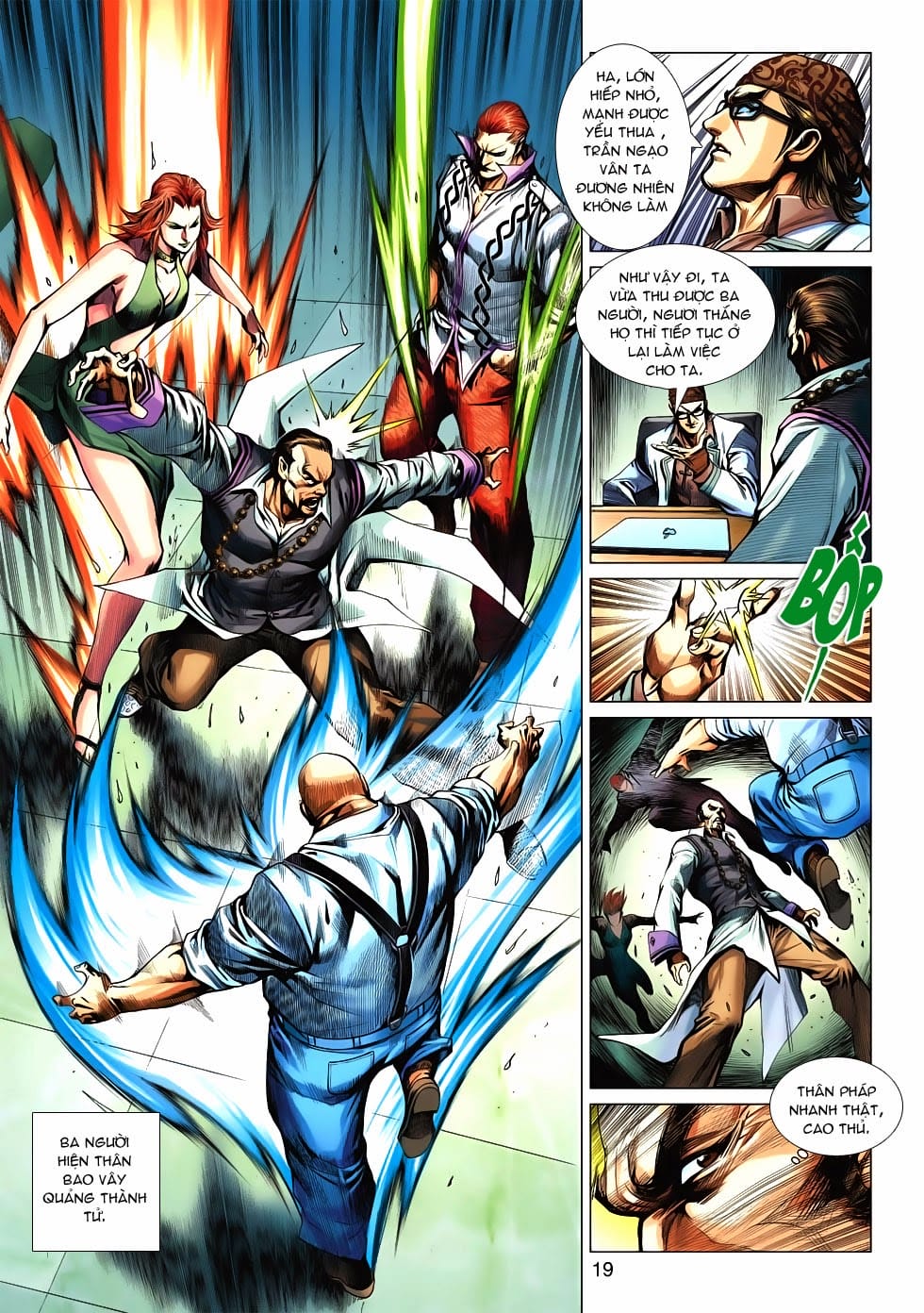Truyện Tranh Tân Tác Long Hổ Môn trang 4