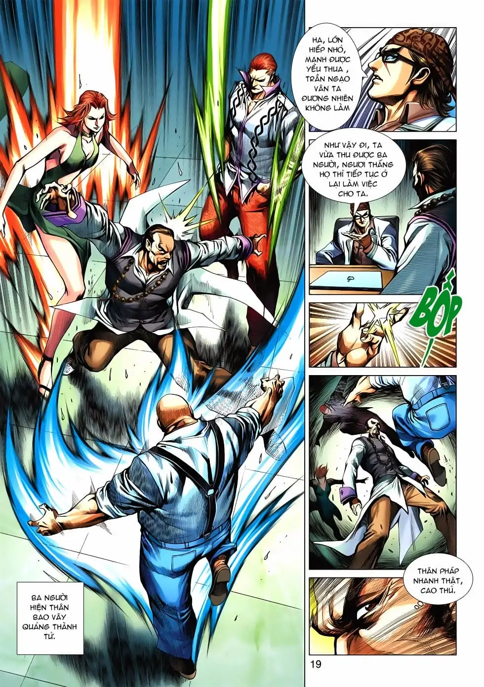 Truyện Tranh Tân Tác Long Hổ Môn trang 4