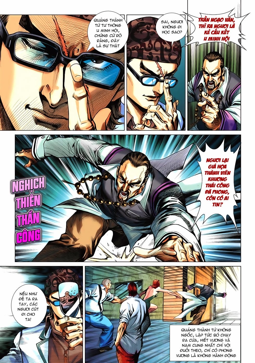 Truyện Tranh Tân Tác Long Hổ Môn trang 4