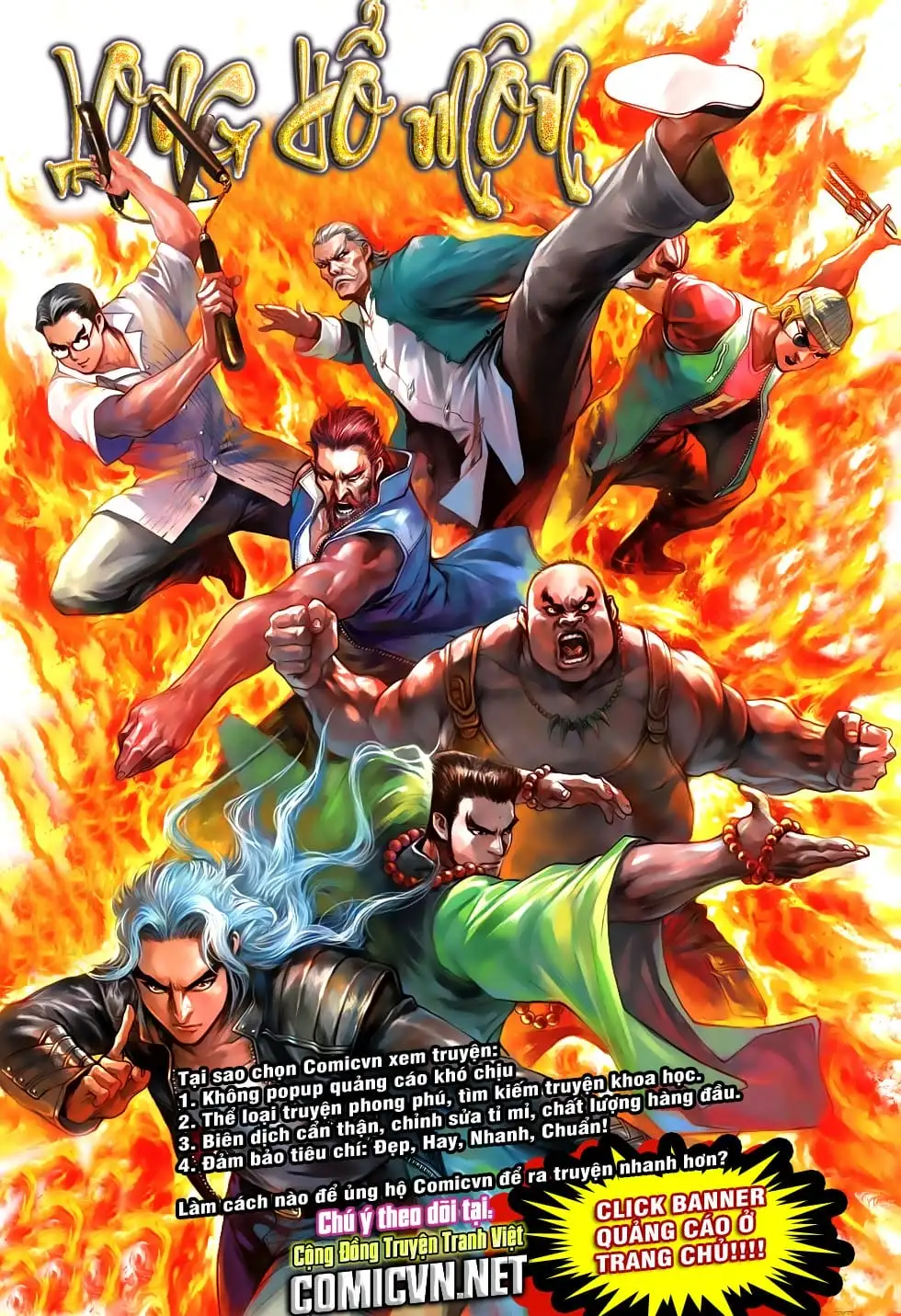 Truyện Tranh Tân Tác Long Hổ Môn trang 4