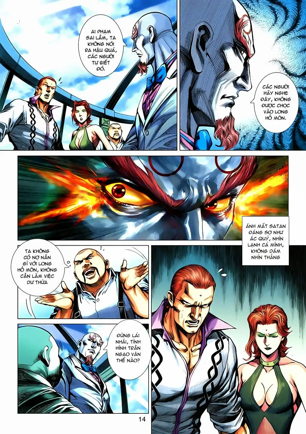 Truyện Tranh Tân Tác Long Hổ Môn trang 4