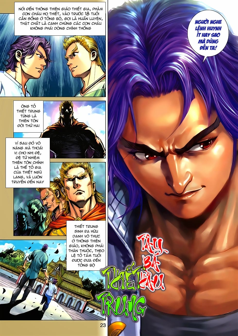 Truyện Tranh Tân Tác Long Hổ Môn trang 4