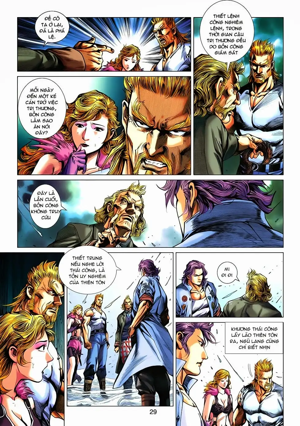 Truyện Tranh Tân Tác Long Hổ Môn trang 4