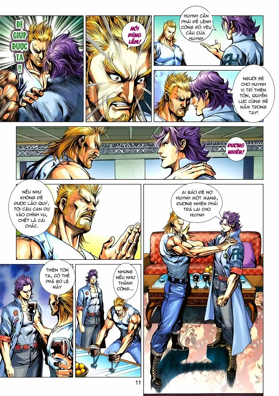 Truyện Tranh Tân Tác Long Hổ Môn trang 4